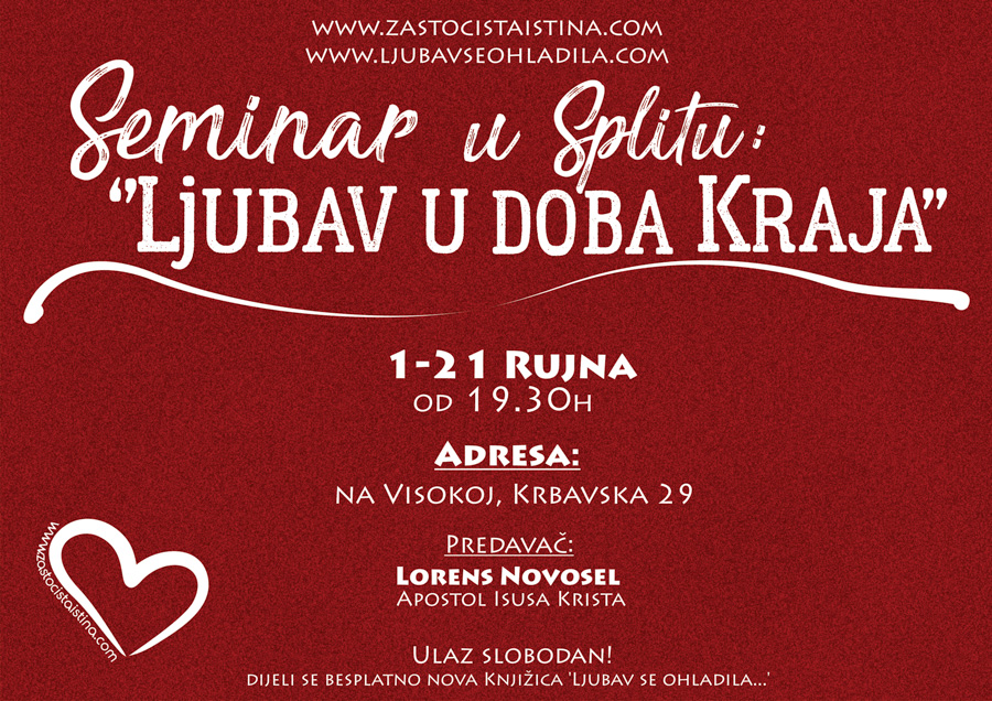 2017 09 ljubav u doba kraja promocija knjižice br. 73 (st)