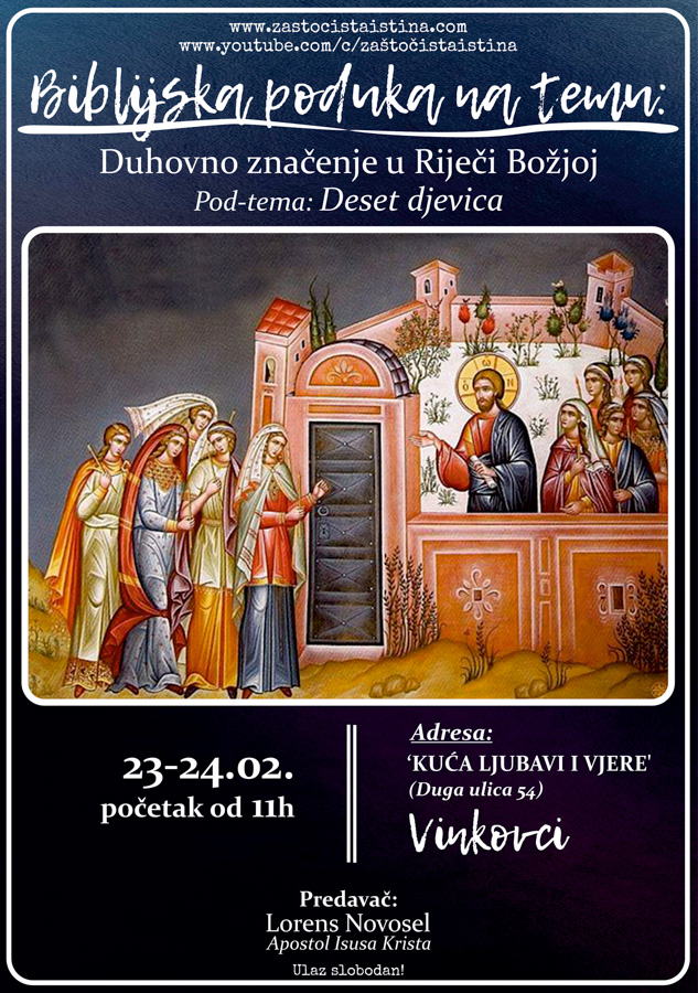 2019 02 biblijska poduka duhovno značenje u rijeći božjoj (pod tema deset djevica)(vk)