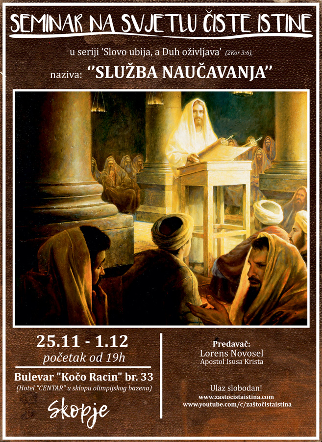 2019 11,12 slovo ubija, a duh oživljava služba naučavanja (sk)