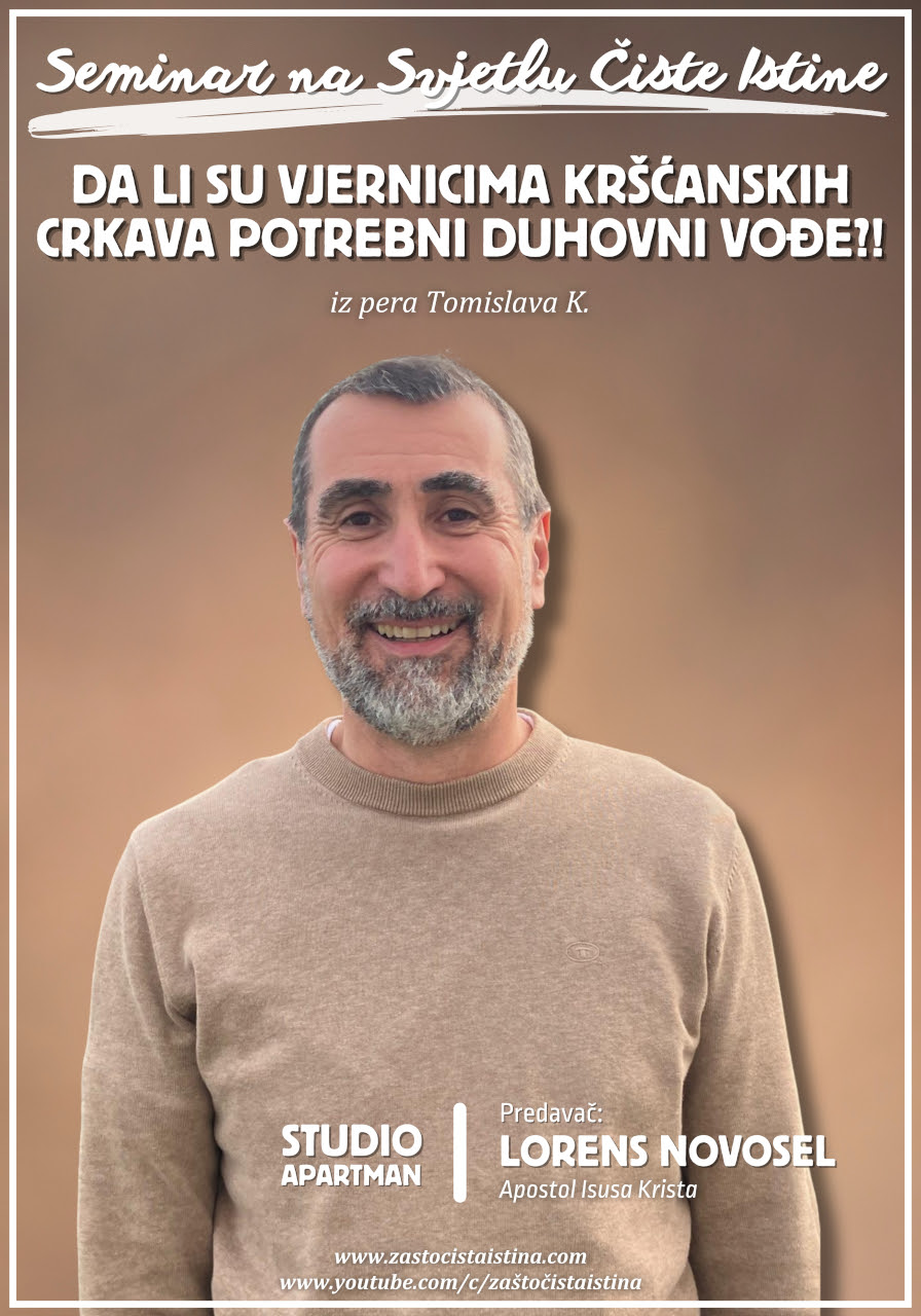 da li su vjernicima potrebni duhovni vođe
